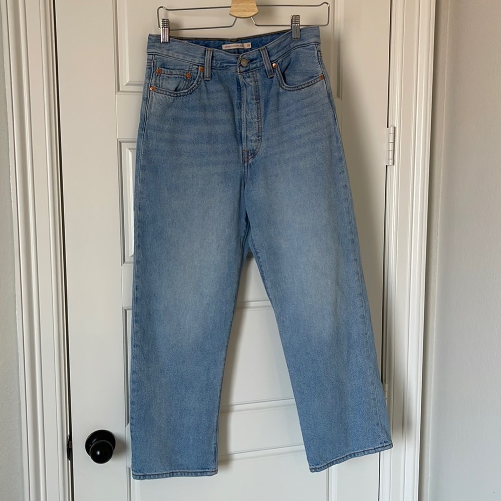 Levi’s ribcage straight jeans